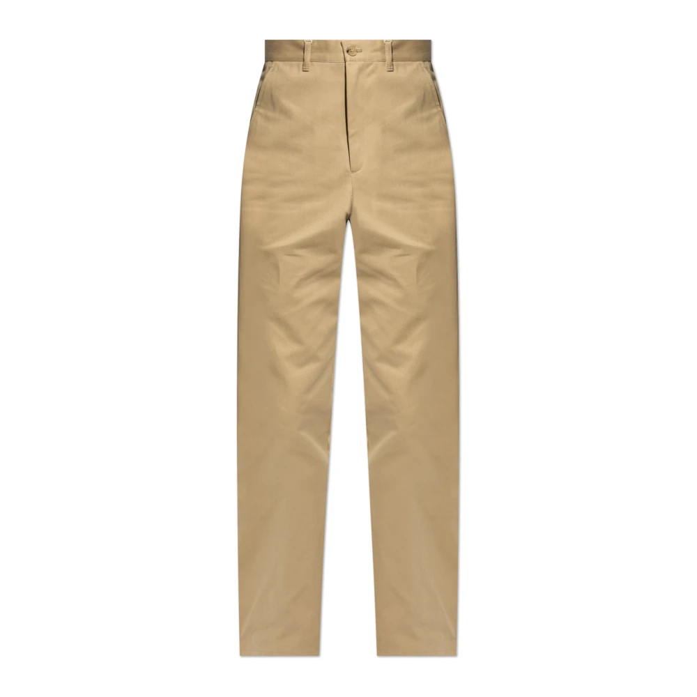 A.p.c. Katoenen broek Beige Heren