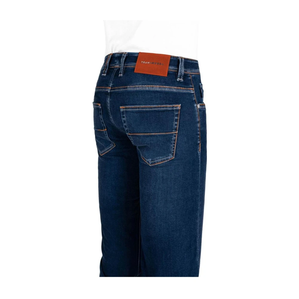 Tramarossa Klassieke Blauwe Straight Jeans Blue Heren