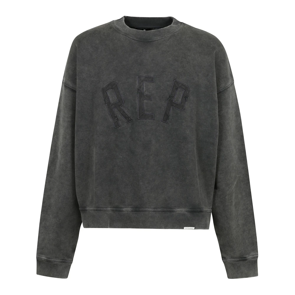 Represent Geborduurde Trui Gray Heren