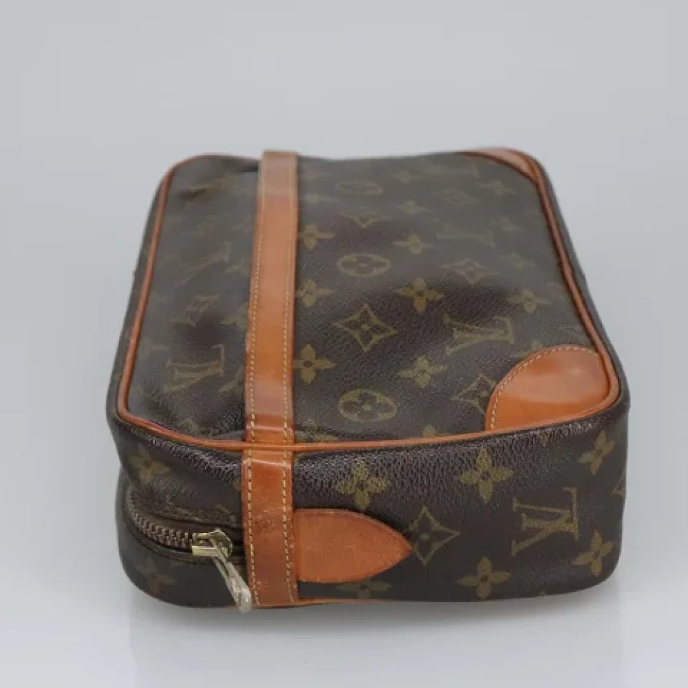 Louis Vuitton Vintage Pre-owned Canvas clutches Brown Dames