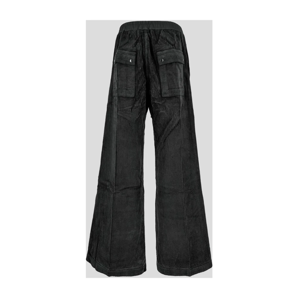 Rick Owens Katoenen Broek Geth Belas Stijl Black Heren