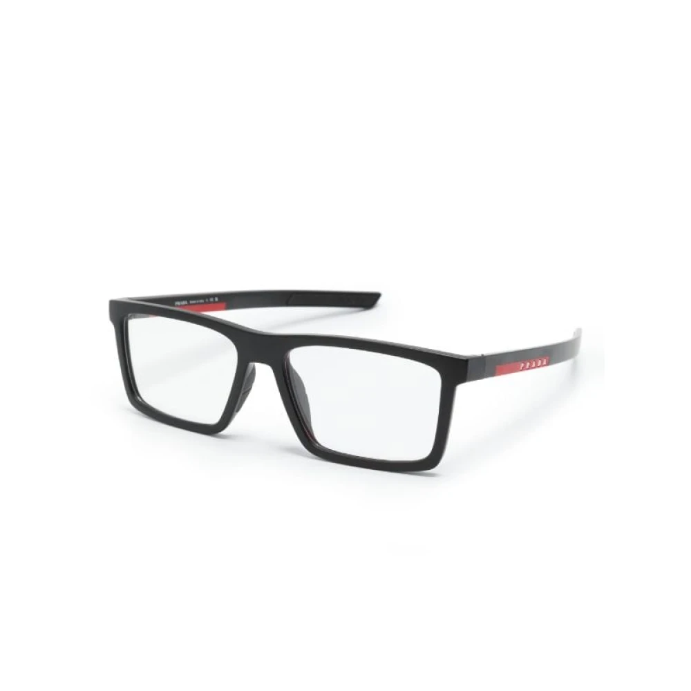 Prada Men's Black Glasses,, Ps 02Qv 1Bo1o1 Optical Frame Medium