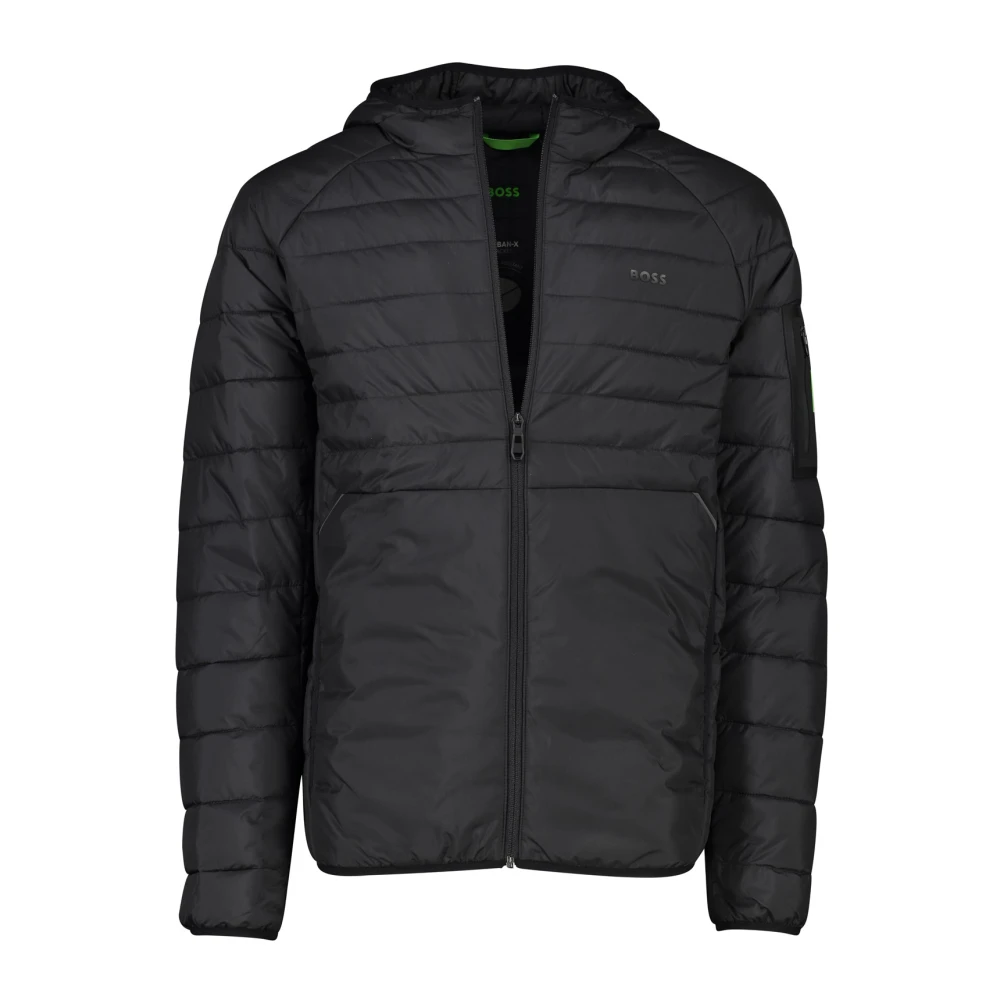 Boss J-Thor 2 Hooded Baffle Jacket Black- Heren Black