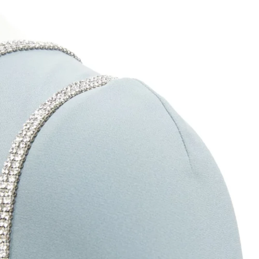 Dolce & Gabbana Pre-owned Silk dresses Blue Dames