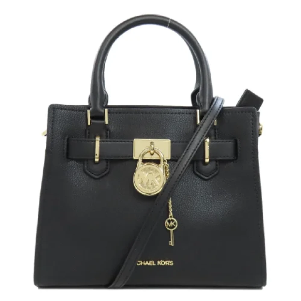 Michael Kors Pre-owned Leather handbags Black Dames