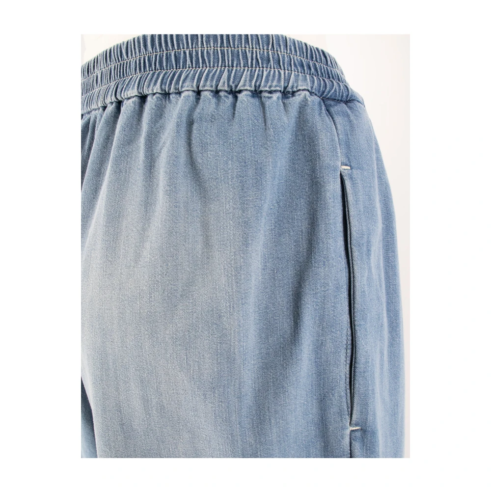 Fabiana Filippi Innovatieve katoenen joggingbroek Blue Dames