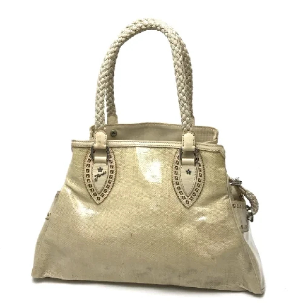 Fendi Vintage Pre-owned Fabric fendi-bags Beige Dames