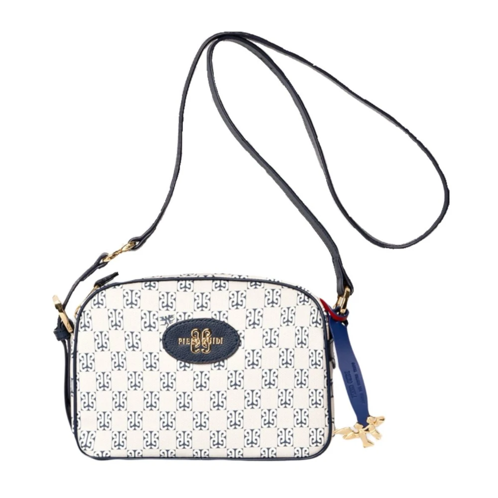 Guidi Stijlvolle schoudertas met all-over monogramprint Multicolor Dames