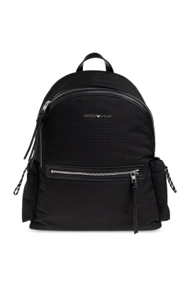 Nylonryggsäck med monogrambokstäver