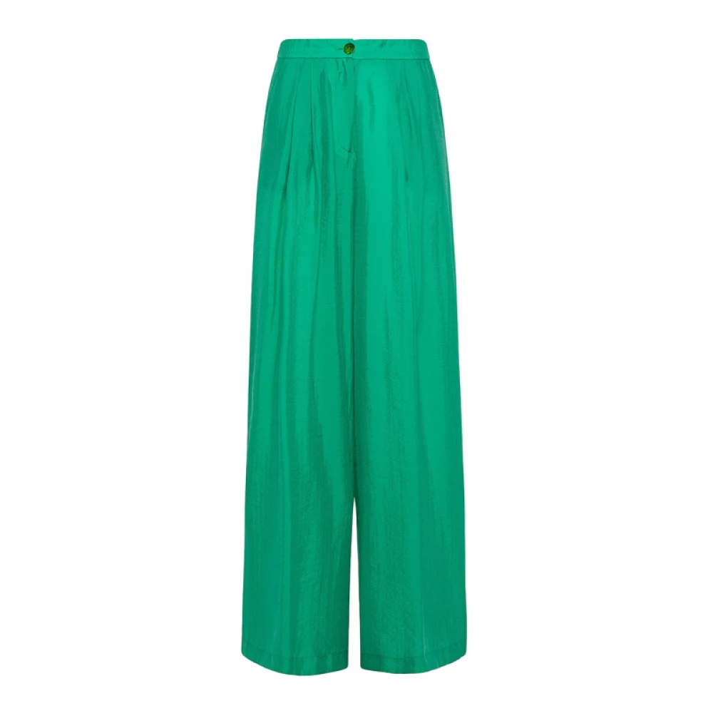 Momoni Trousers Green Dames