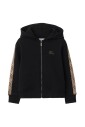 enfants-pull-noir-avec-capuche