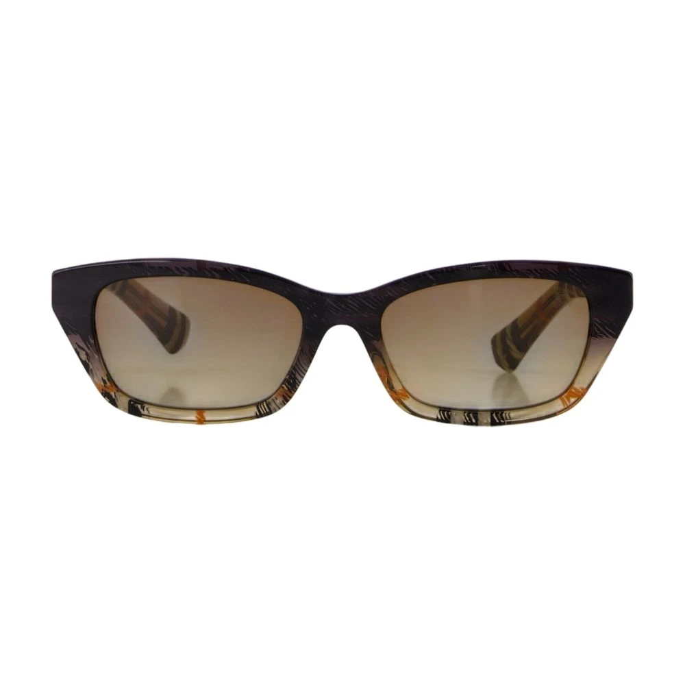 Burberry Woman Sunglass BE4488 - Frame color: Check Gradient Sand, Lens color: Brown Gradient - Image 3