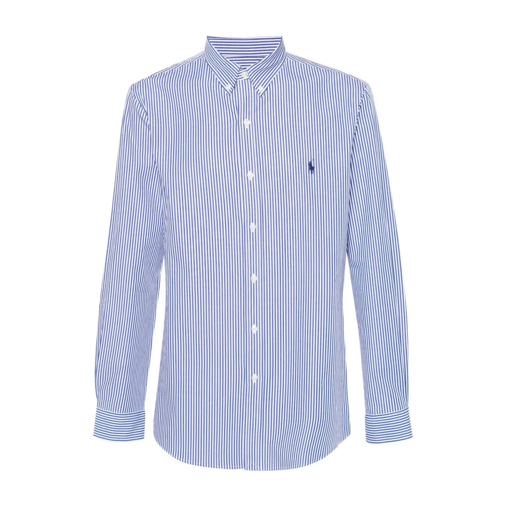 Polo Ralph Lauren Lange mouw sportshirt Blue Heren