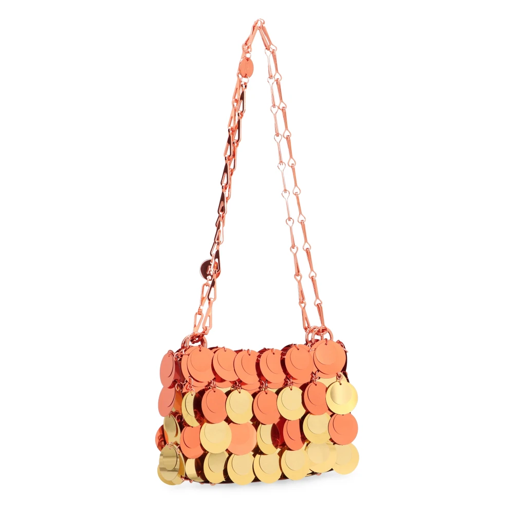 Paco Rabanne Paillet Nano Tas met Kettingband Multicolor Dames