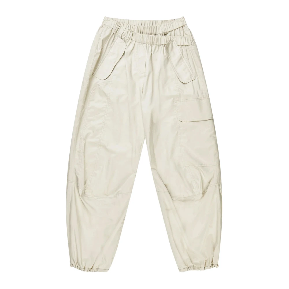 Munthe Utility-geïnspireerde losse broek Beige Dames