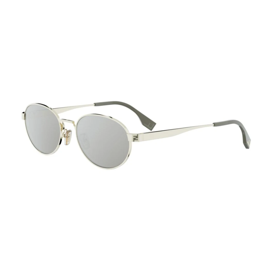 Fendi Gray Sunglasses, Unisex, 55 Mm, Fe40180u