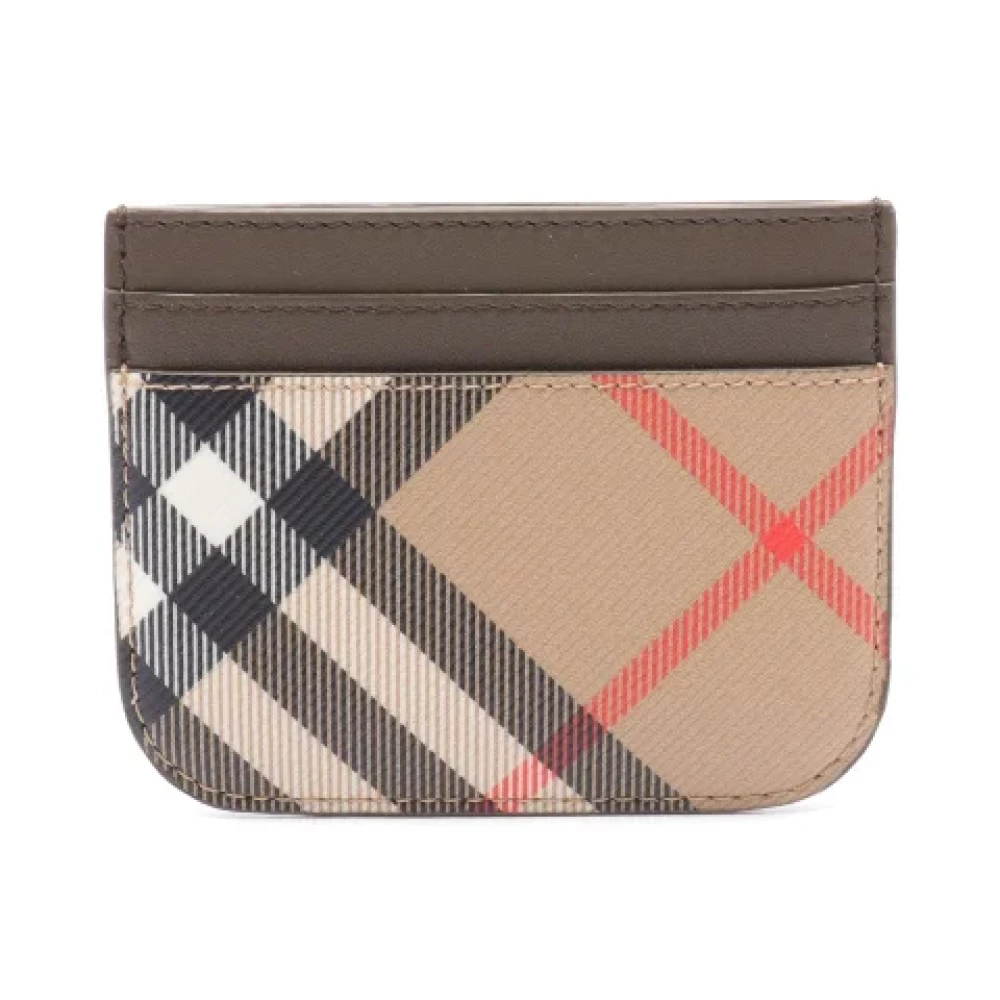 Burberry Vintage Pre-owned Canvas wallets Multicolor Dames