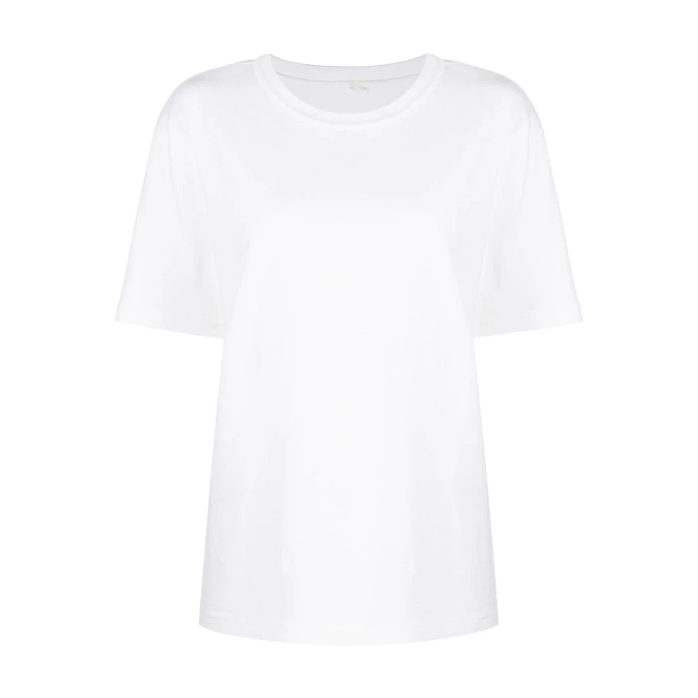 Alexander wang Witte shirts met puflogo White Dames