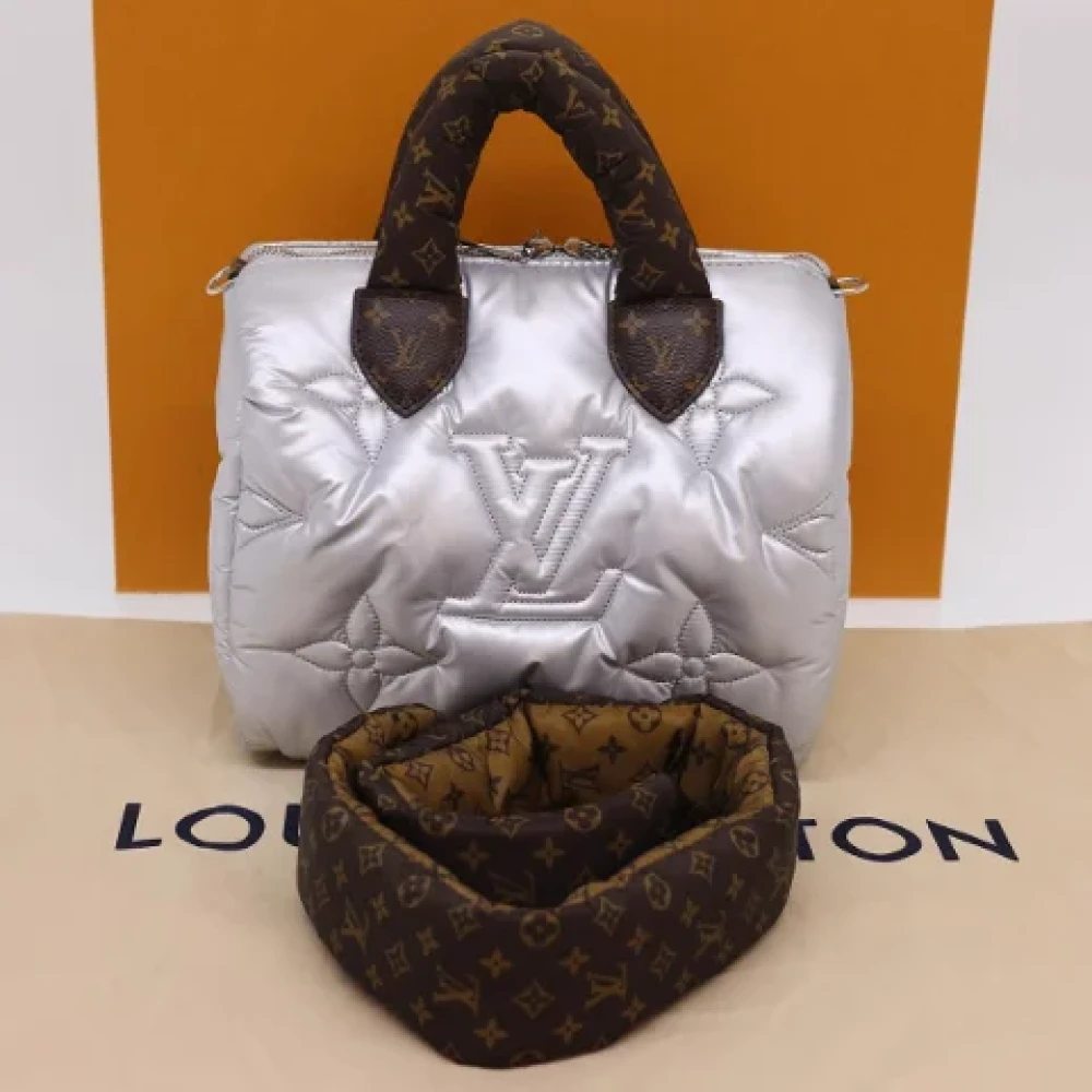 Louis Vuitton Vintage Pre-owned Fabric louis-vuitton-bags Gray Heren