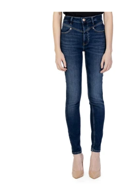 Blå HighWaisted Skinny Jeans 1981