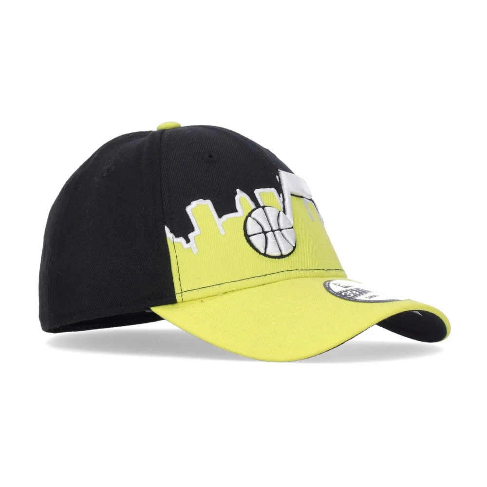 new era Utah Jazz Gebogen Klep Pet NBA Black Unisex