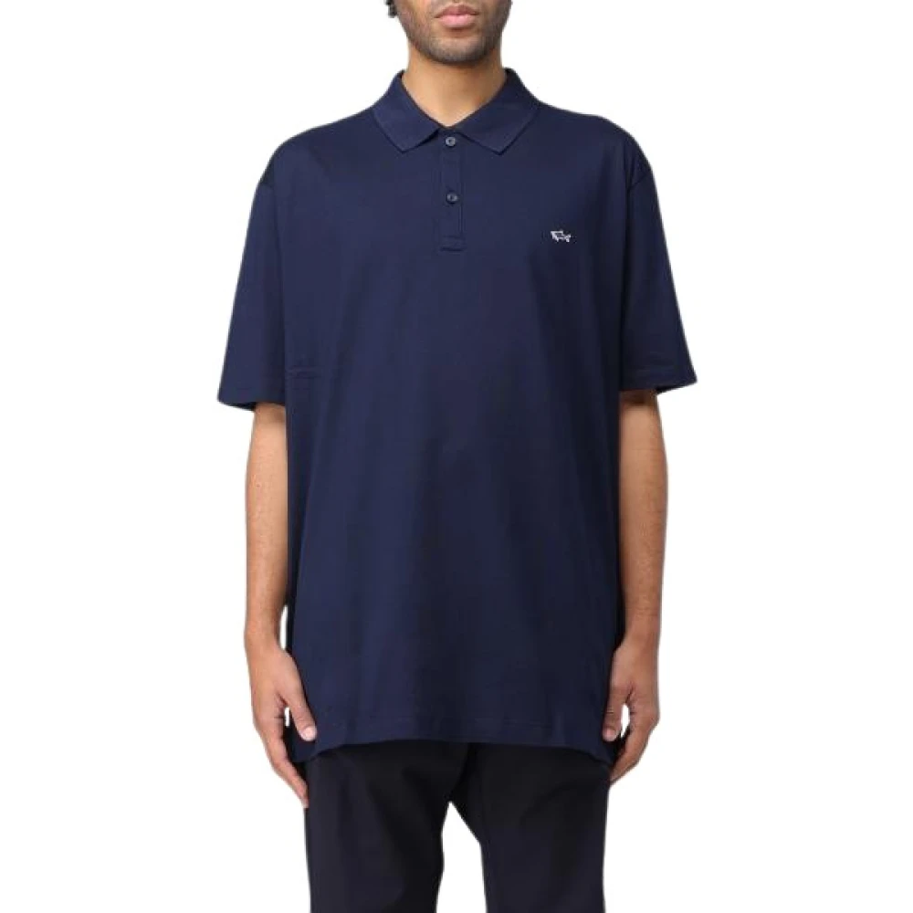 PAUL & SHARK Polo Shirts Blue Heren