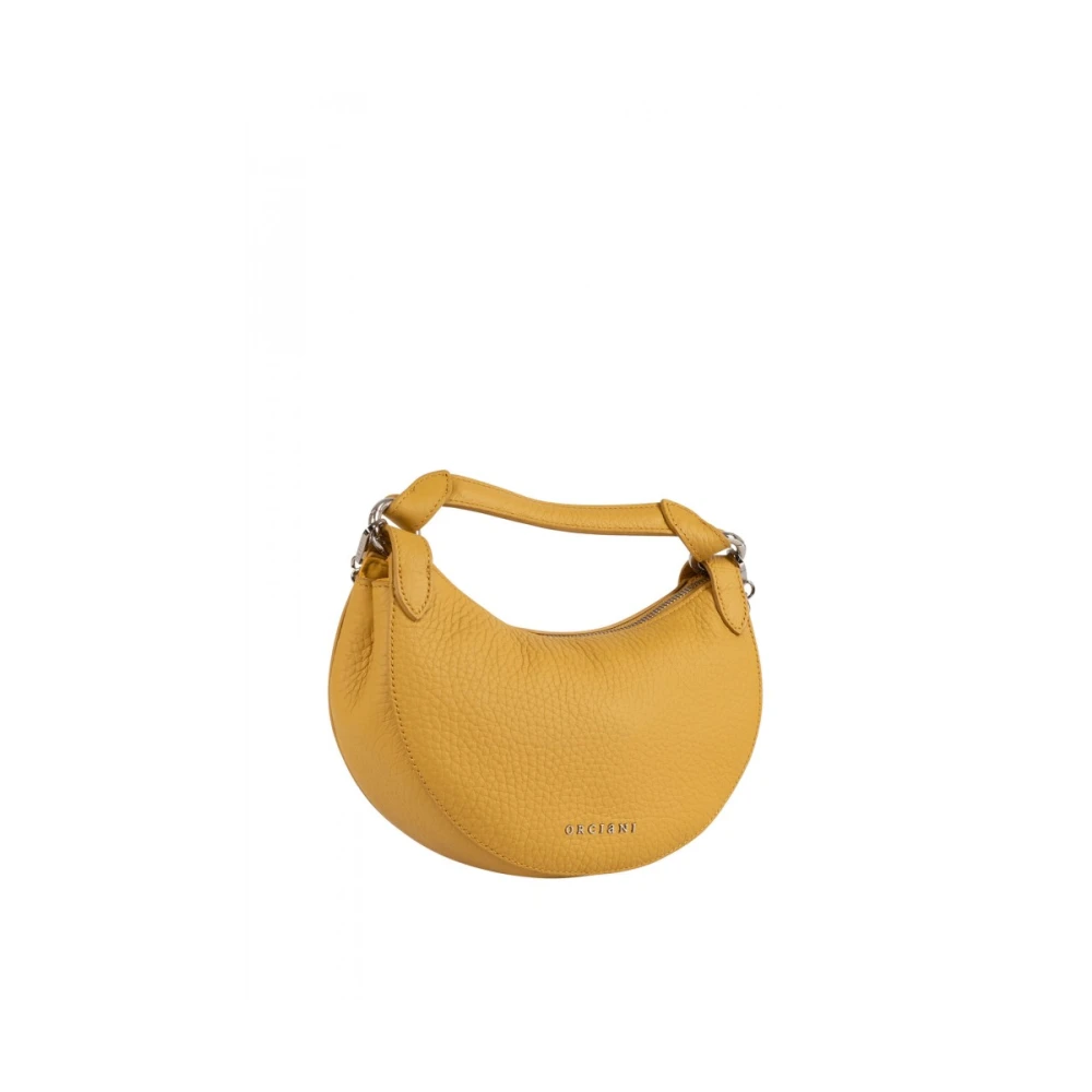 Orciani Dumpling Dames Tas Yellow Dames
