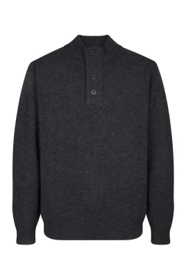 Patch Half Zip Jumper