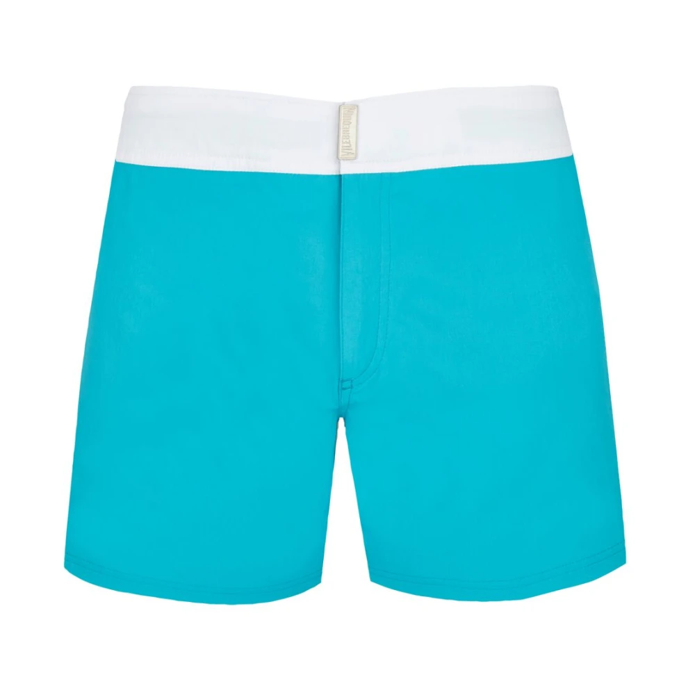 Vilebrequin Kleur blok zwemshorts voor heren Blue Heren