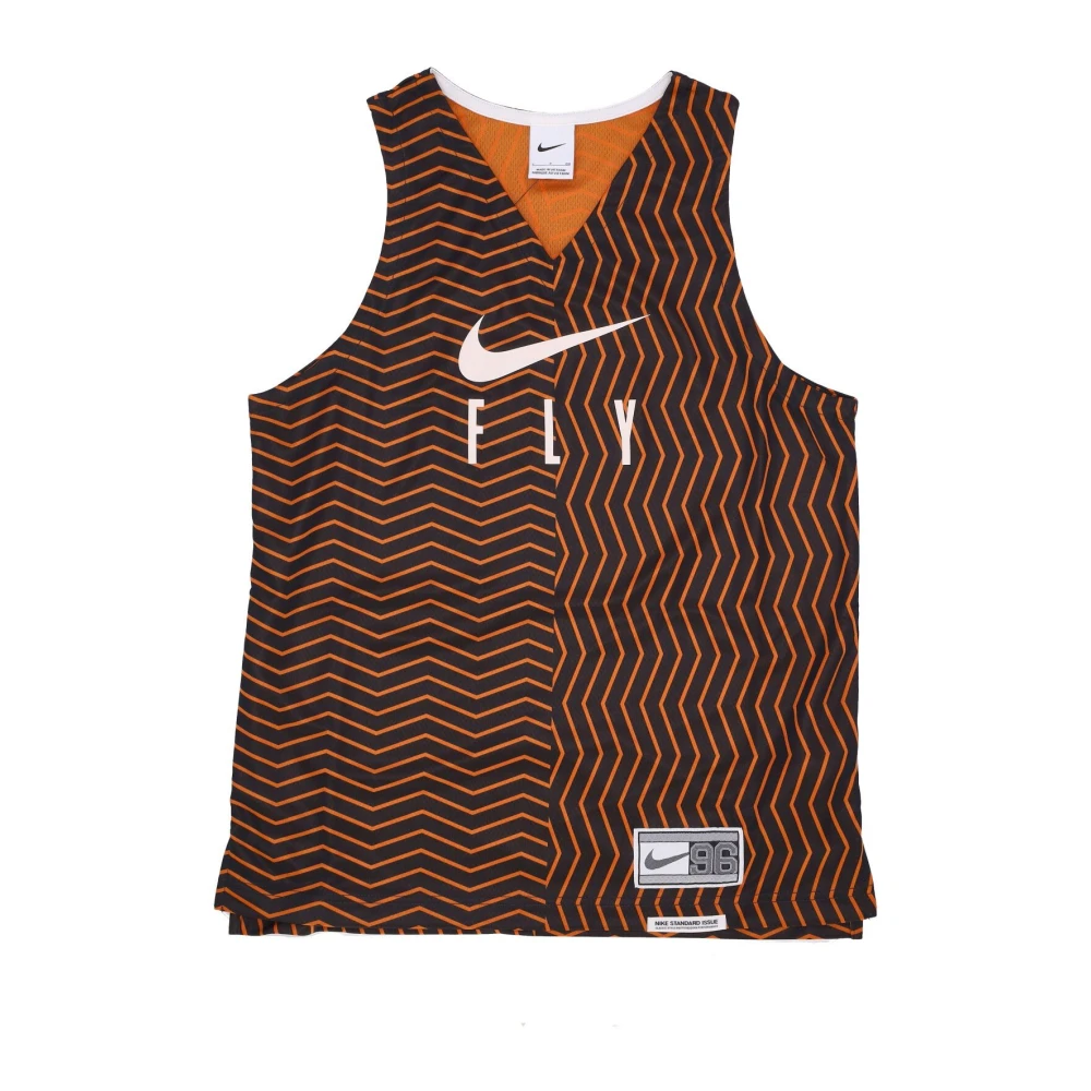 Nike Basketball Tank Top Standard Issue Shirt Brown Dames
