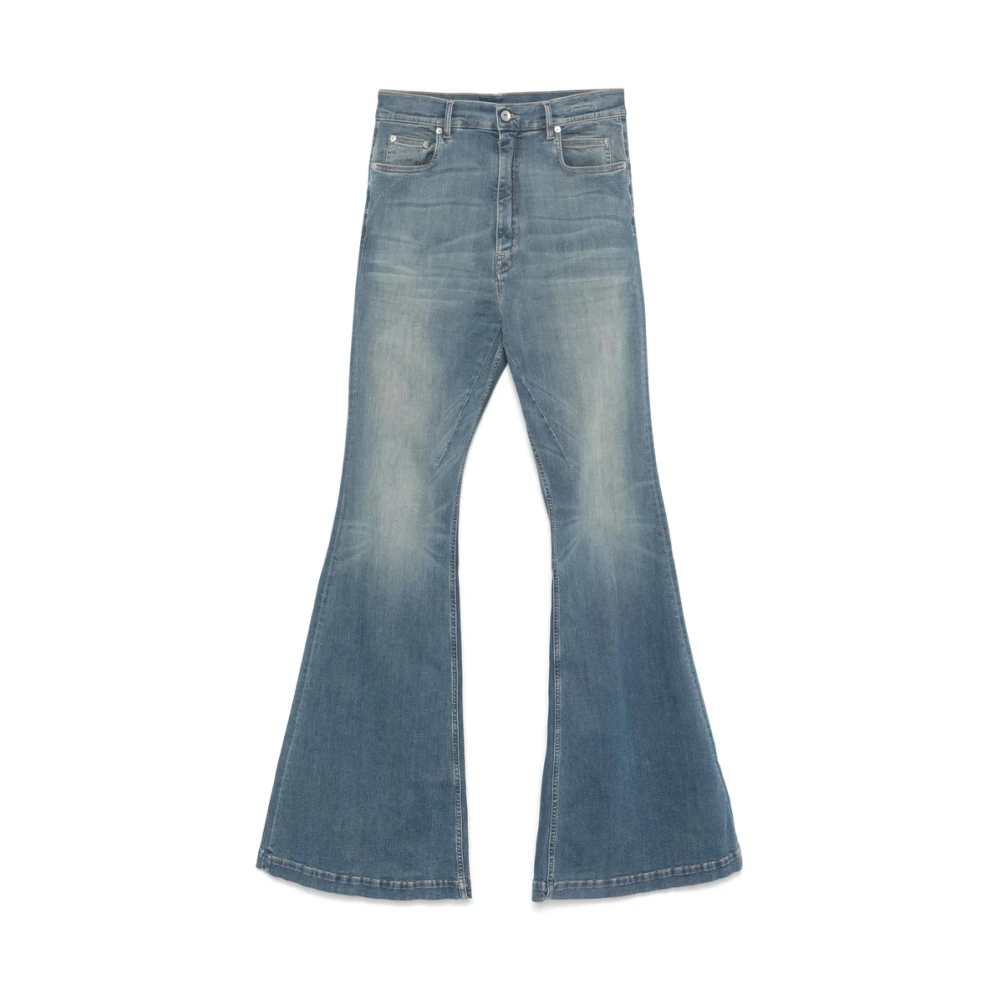 Rick Owens Donkere Schaduw Jeans Klassieke Stijl Blue Heren