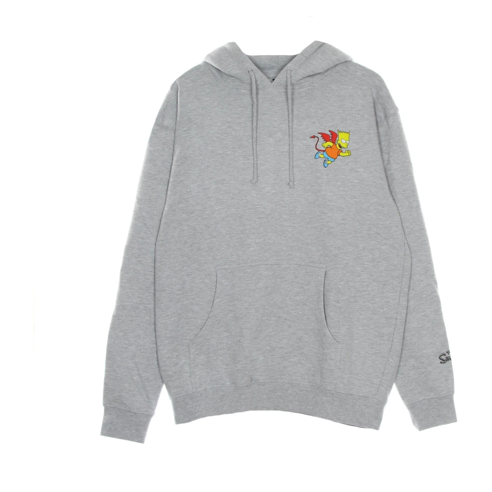 Market Men's Gray Devil Arc Hoodie X The Simpsons - Hoodies - L - Sweatshirts & Hoodies