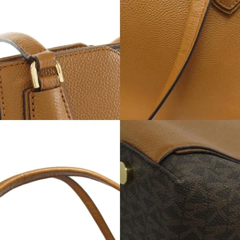 Michael Kors Pre-owned Fabric totes Brown Dames