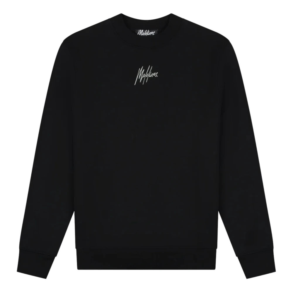 Malelions Gestreepte signature trui Herenlions Black Heren