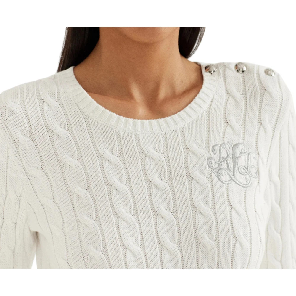 Ralph Lauren Witte Sweaters van Lauren White Dames
