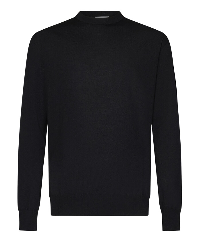 pull-noir-avec-bandes-intarsia