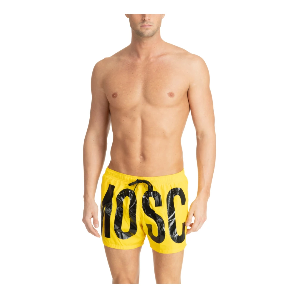 Moschino Swim shorts Yellow Heren