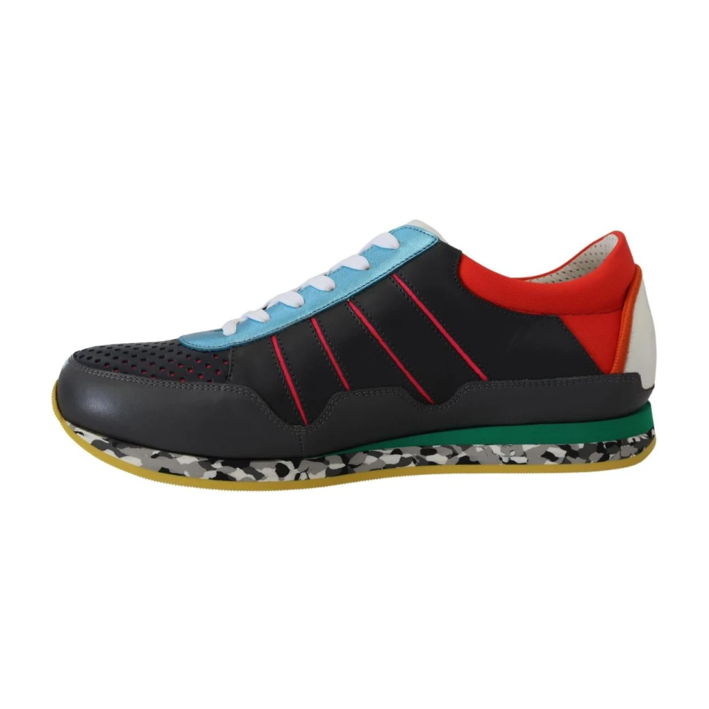 Dolce & Gabbana Multicolor Sneakers, Male, 6 Uk, Colorful Low Top Trainers