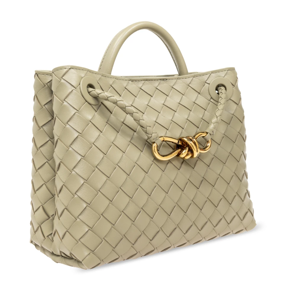 Bottega Veneta Kleine Andiamo Schoudertas Green Dames