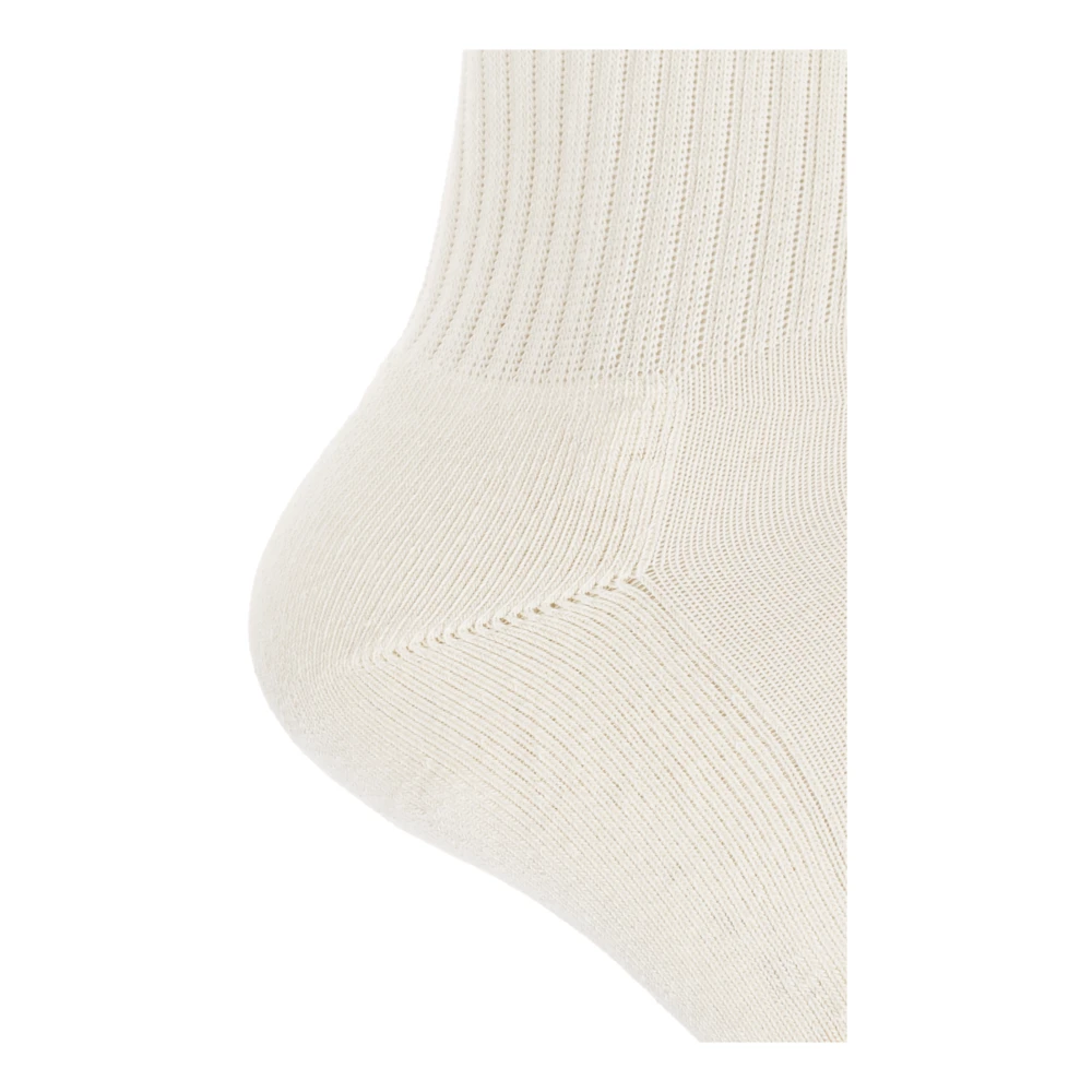 Lanvin Katoenen sokken Beige Heren