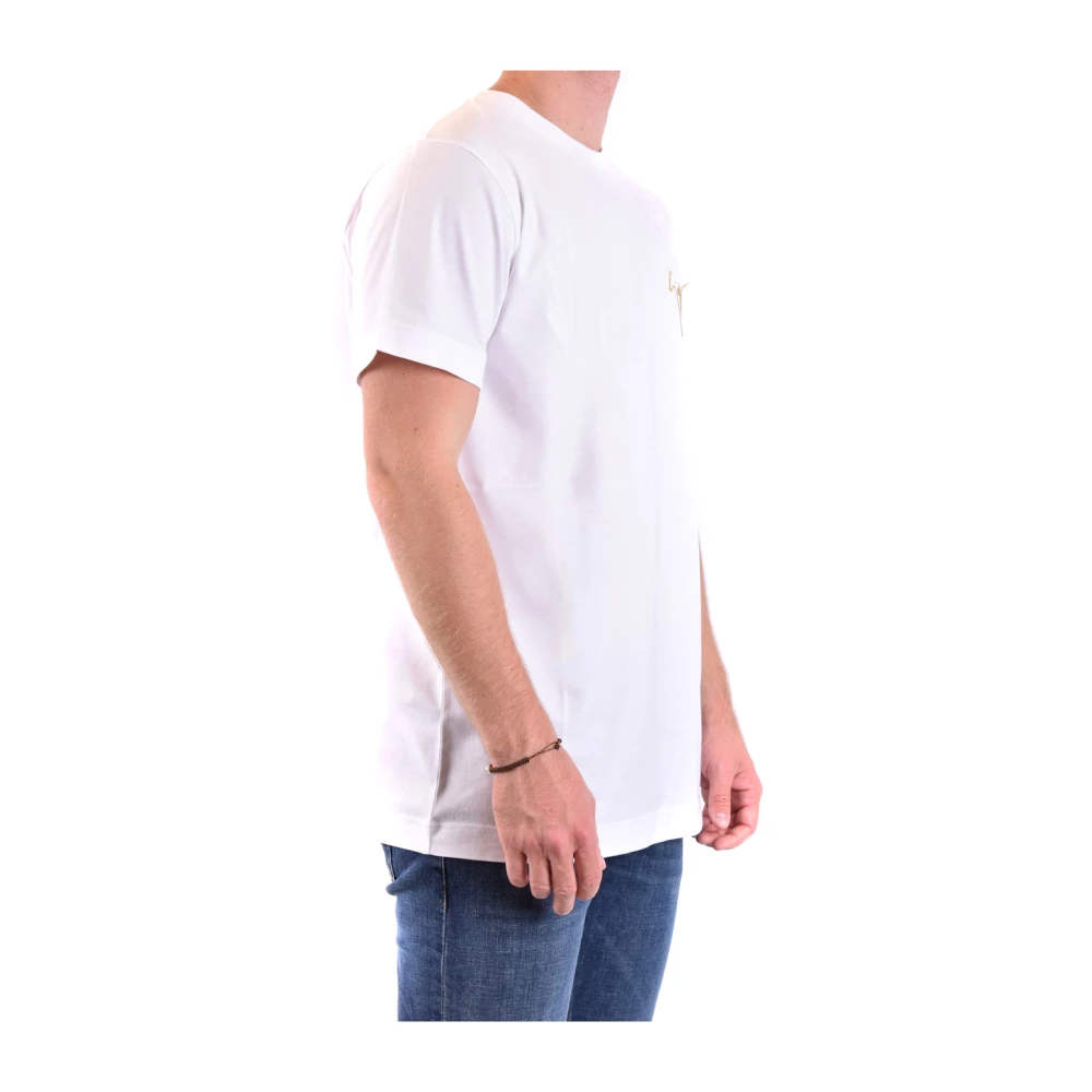 giuseppe zanotti Stijlvolle T-shirts White Heren
