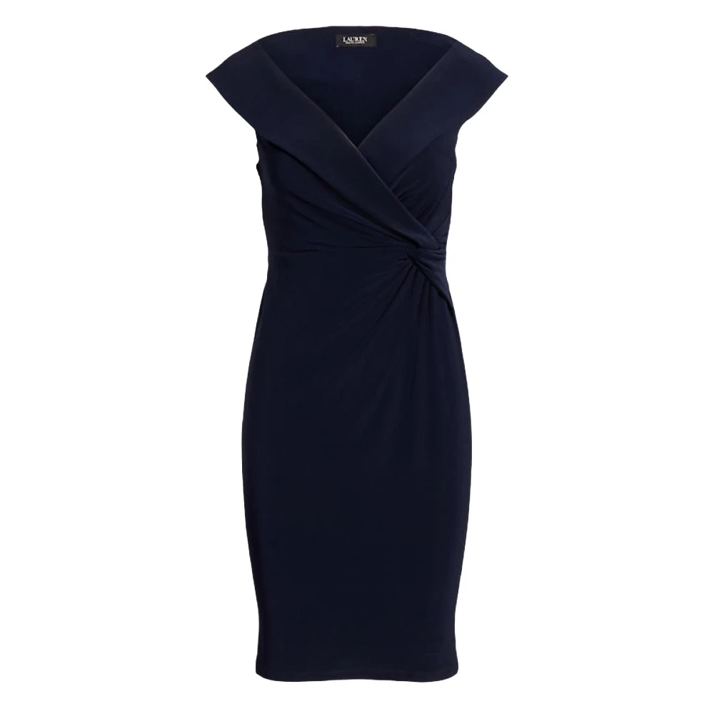 Ralph Lauren Midi Jurk Blue Dames