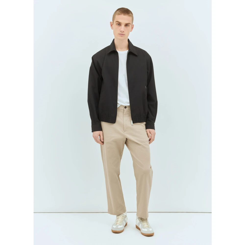 A Bathing APE Chino Broek in Katoen Twill Beige Heren