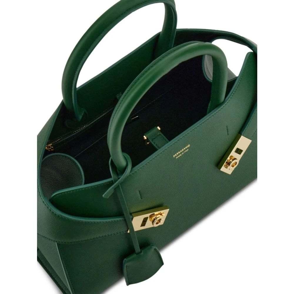 Salvatore Ferragamo Handbags Green Dames