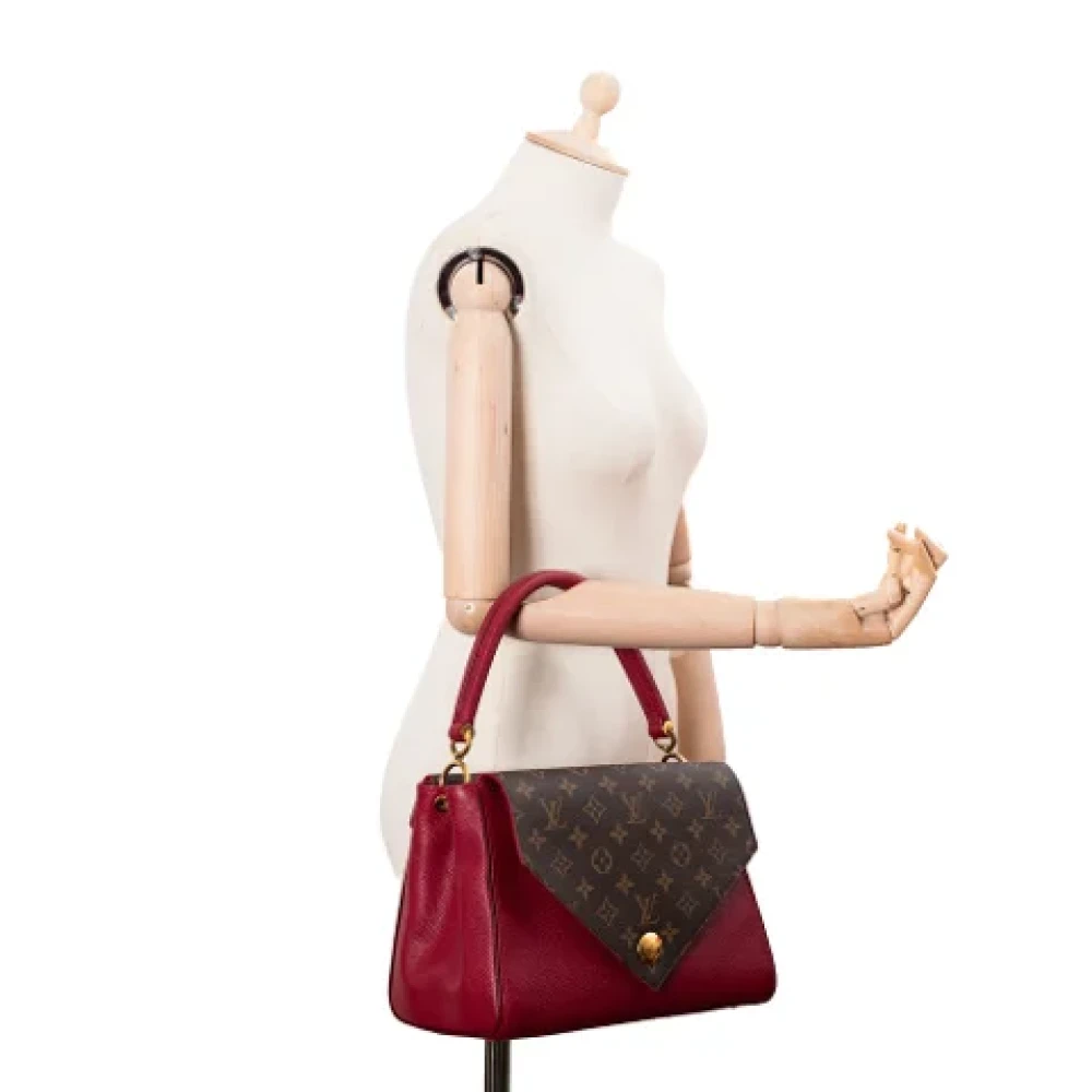 Louis Vuitton Vintage Pre-owned Canvas louis-vuitton-bags Red Dames
