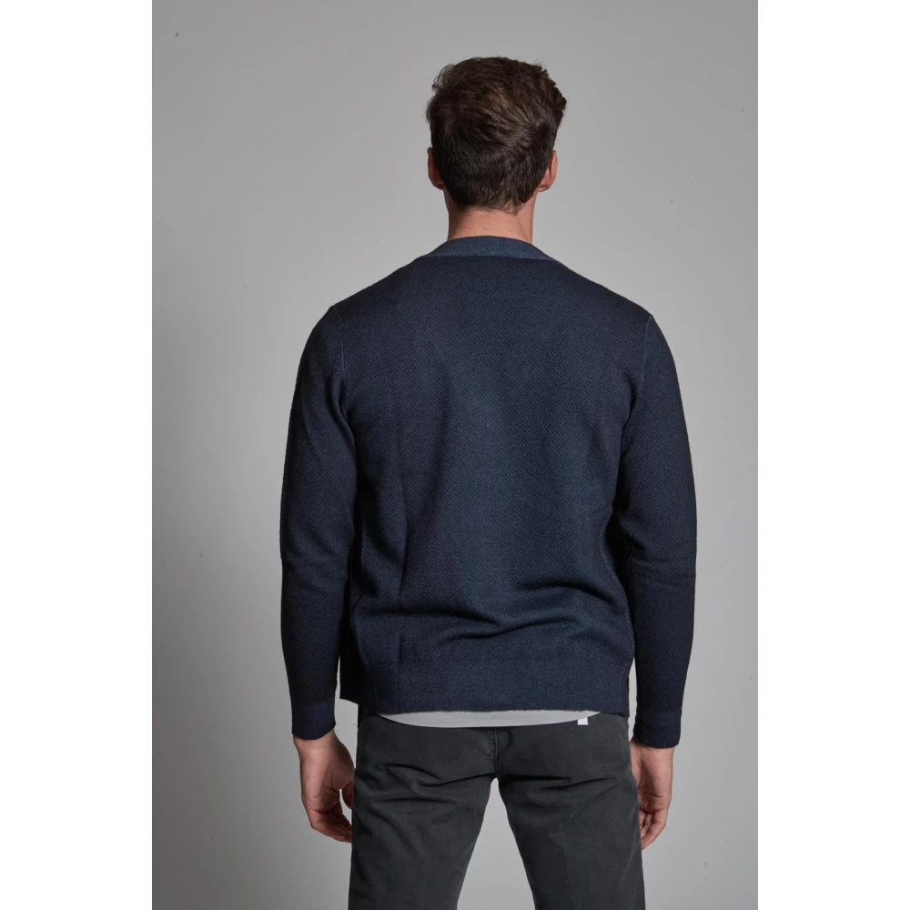 Altea Heren Cardigan Blue Heren
