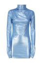 robe-bleue-a-col-haut