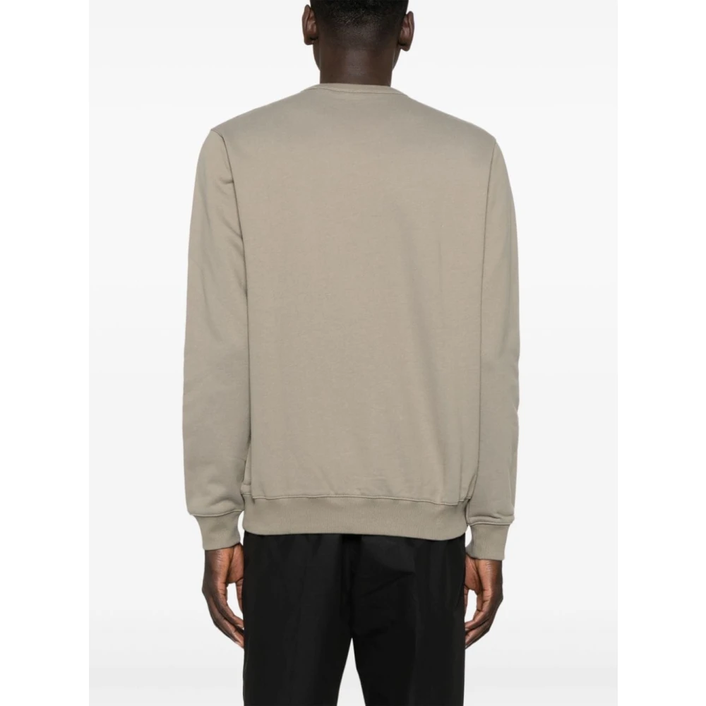 Barbour Grijze Sweater met Logopatches Gray Heren