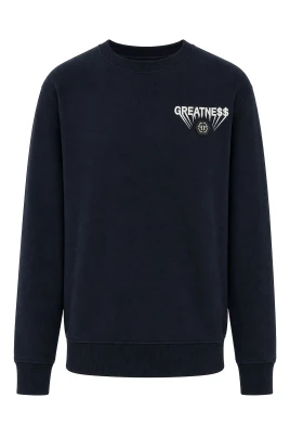 Fleece Round Neck Sweatshirt Greatness