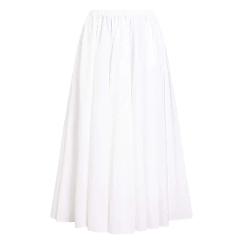Patou Skirts White - Female - Midi Skirts - White - S - Skirts